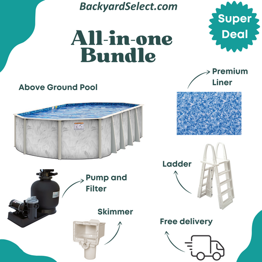 Astral - Above ground Pool - Oval Bundle