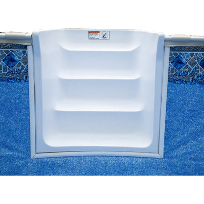 Aquatica Grande with step - Above ground Pool - Oval