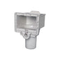 Standard Skimmer - Gray color - MADE IN AMERICA BY H.I.I. The manufacturer of Doughboy, Lomart & Embassy PoolCo